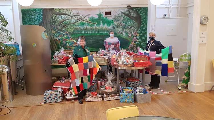 The community donated a range of items to the café (Credit: Café at St Peter's Hospital)