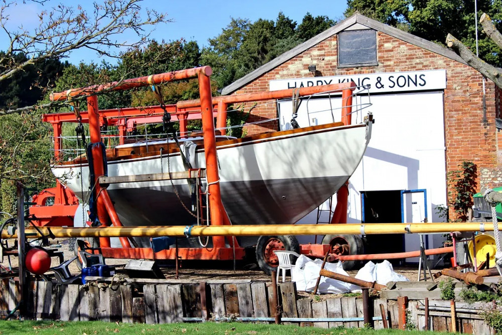 Selina King at harry Kings in Pin Mill (Picture: Peter Willis)