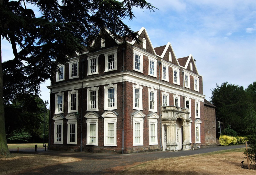 The Queen's Consort visits the newly restored Boston Manor House. Photo: Jim Linwood.