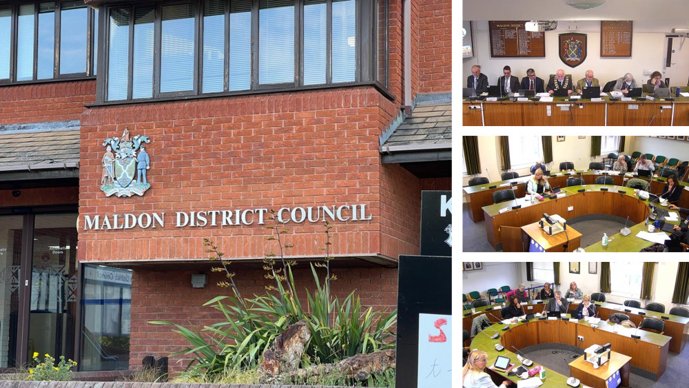 The council could be faced with a £3,507,000 gap in its finances by 2024 to 2025, according to an officer’s report. (Photos: Nub News and Maldon District Council)