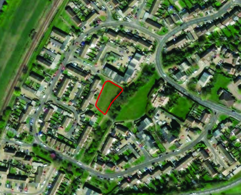 The green space of Delius Way in Stanford-le-Hope has been earmarked as a possible site for new homes