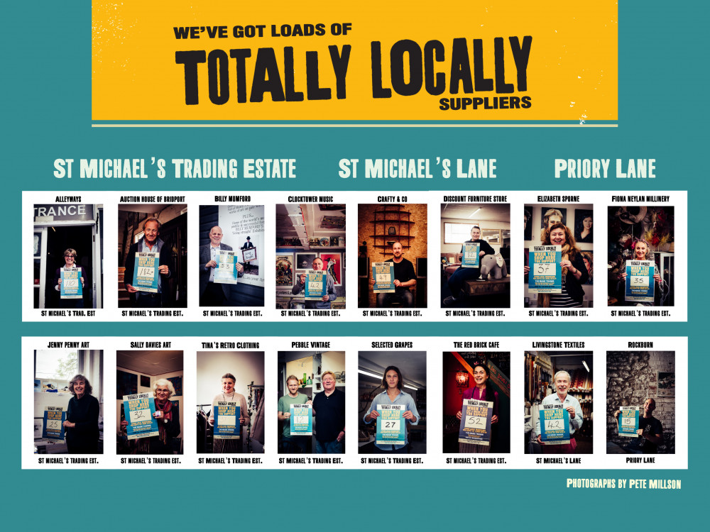 A number of St Michael's Trading Estate businesses will be taking part in the Totally Locally Magic Tenner Shopping Weeks