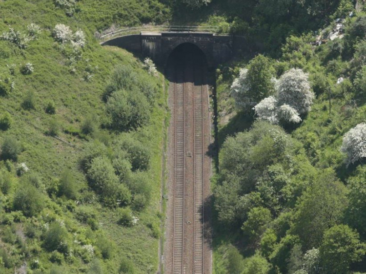 Meir railway tunnel runs between Longton and Blythe Bridge stations (Network Rail).