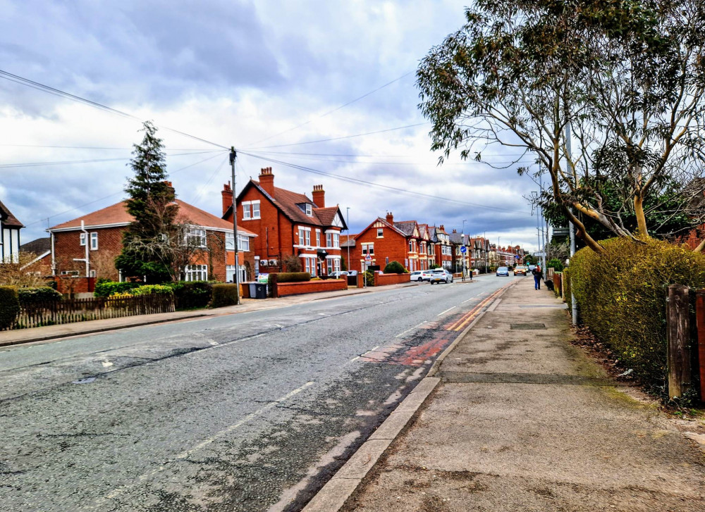 The incident on Nantwich Road happened at 8:50pm on Monday 27 February (Ryan Parker).