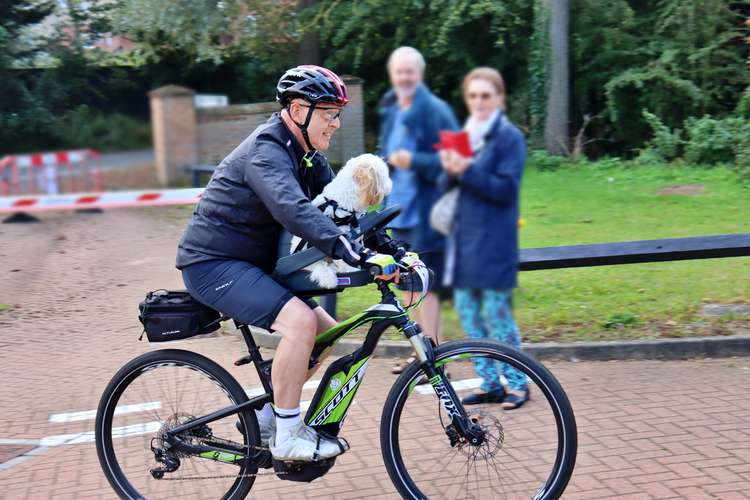 David is a keen cyclist (Photo: Farleigh Hospice)