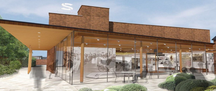 Staffordshire History Centre artist impression (Staffordshire County Council).