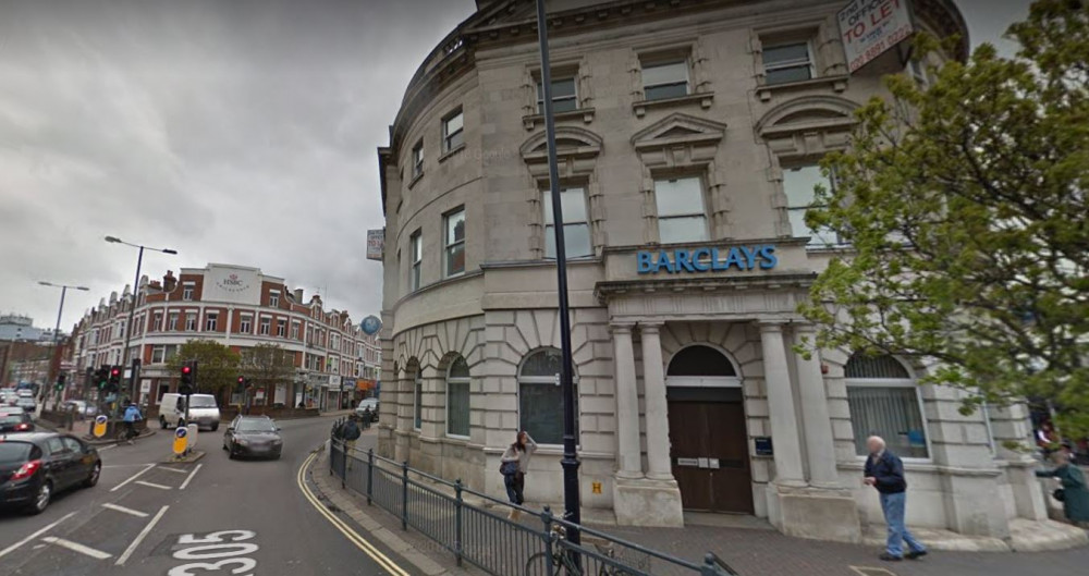 Barclays bank in Twickenham. Credit: Maps.