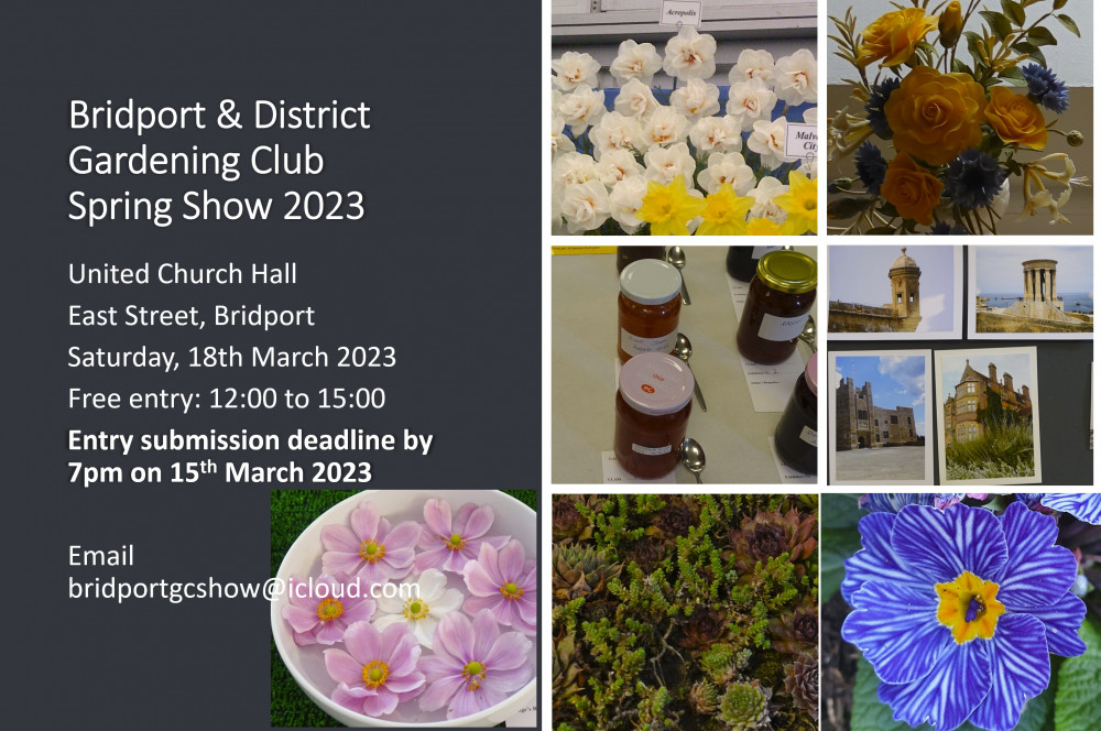 Bridport & District Gardening Club Spring Show 2023