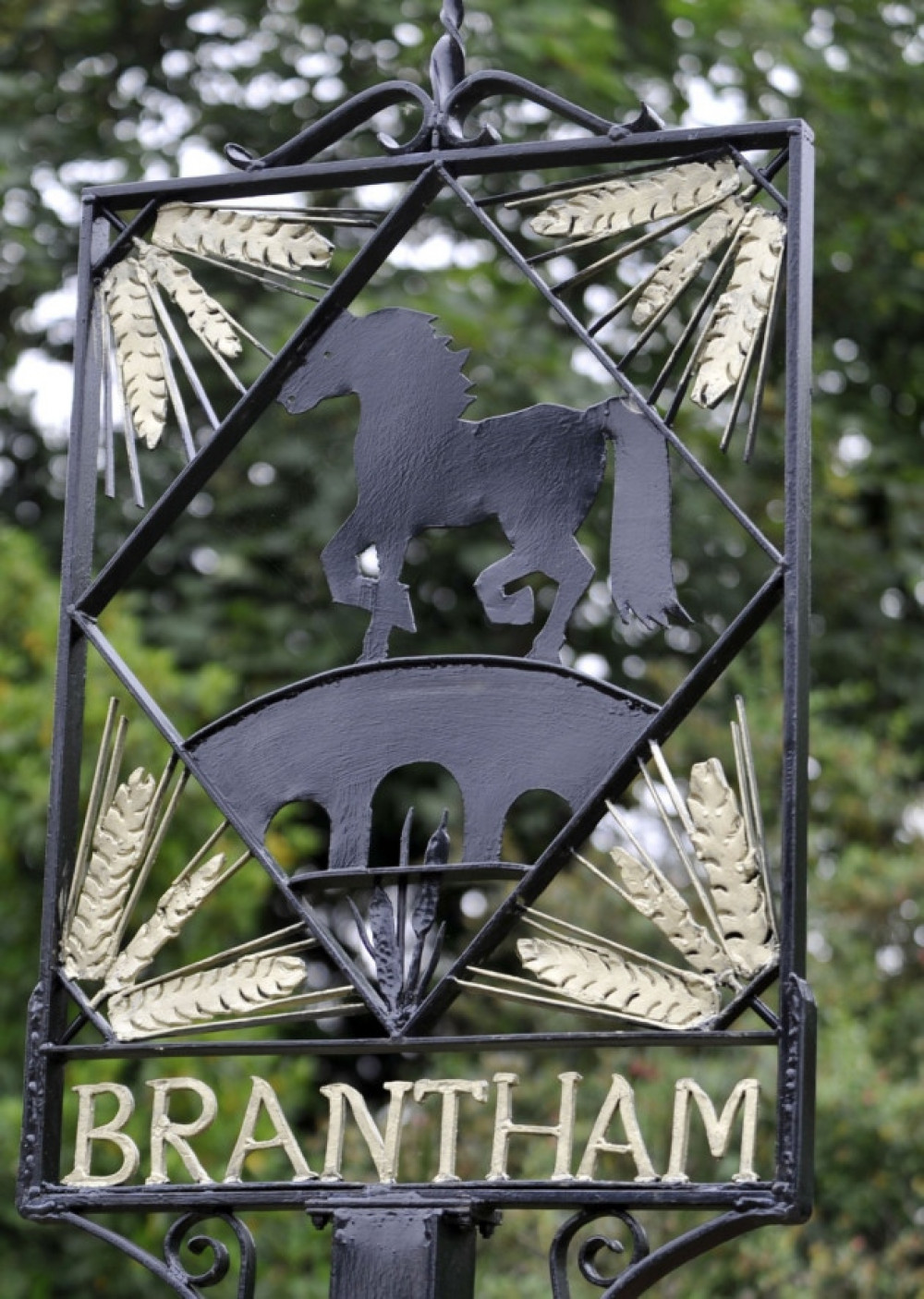 Brantham sign (Picture: Nub News)