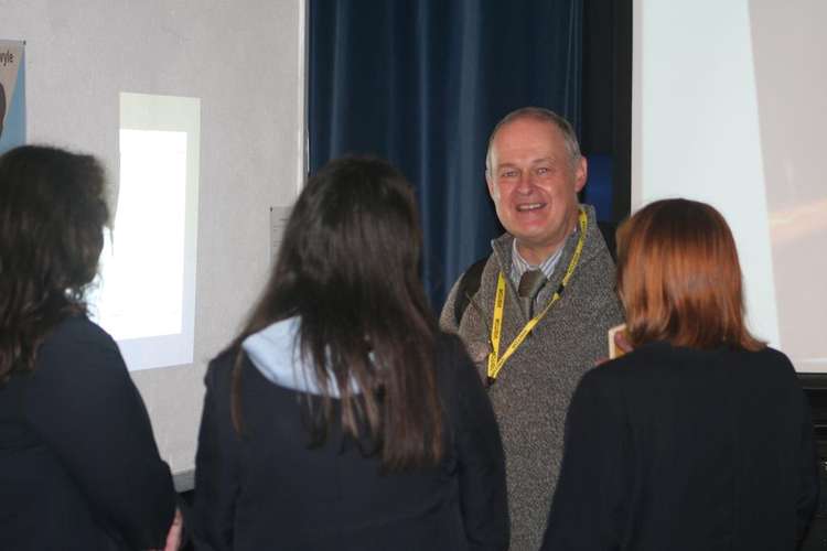 Martin was one of two judges to select the winners of the competition