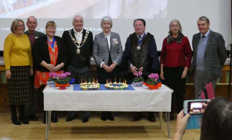 The lord lieutenant of Essex, town mayor, deputy mayor and councillors