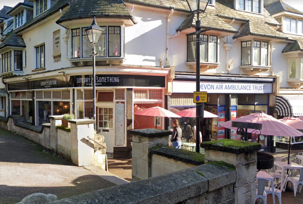 Someday Something tea room, Church Street, Sidmouth (Google Maps)