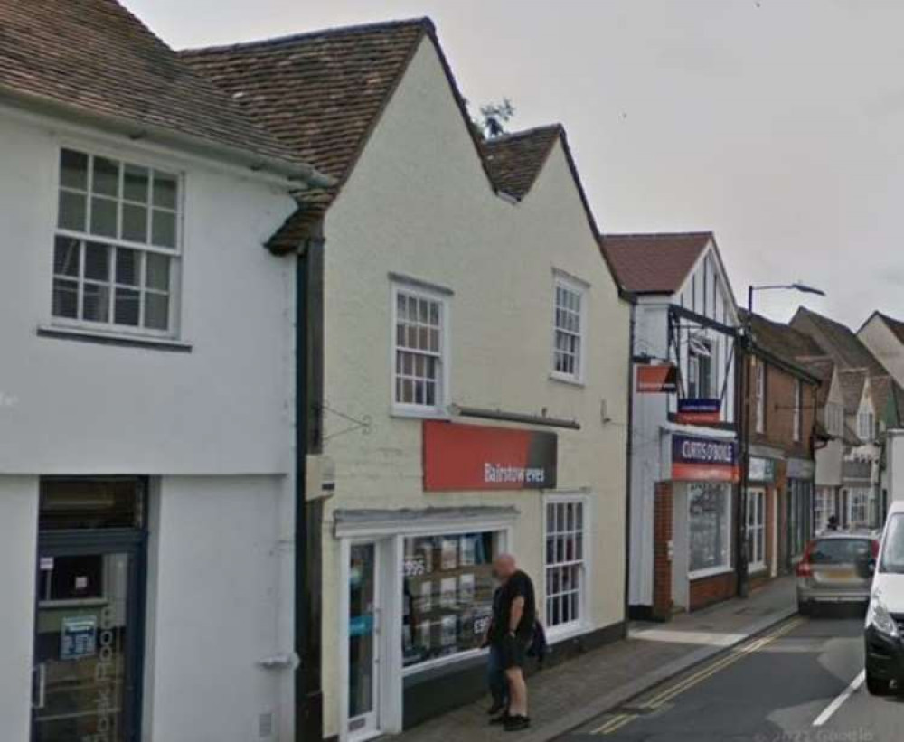 The former Bairstow Eves building at 20 High Street in Maldon (Photo: 2021 Google)