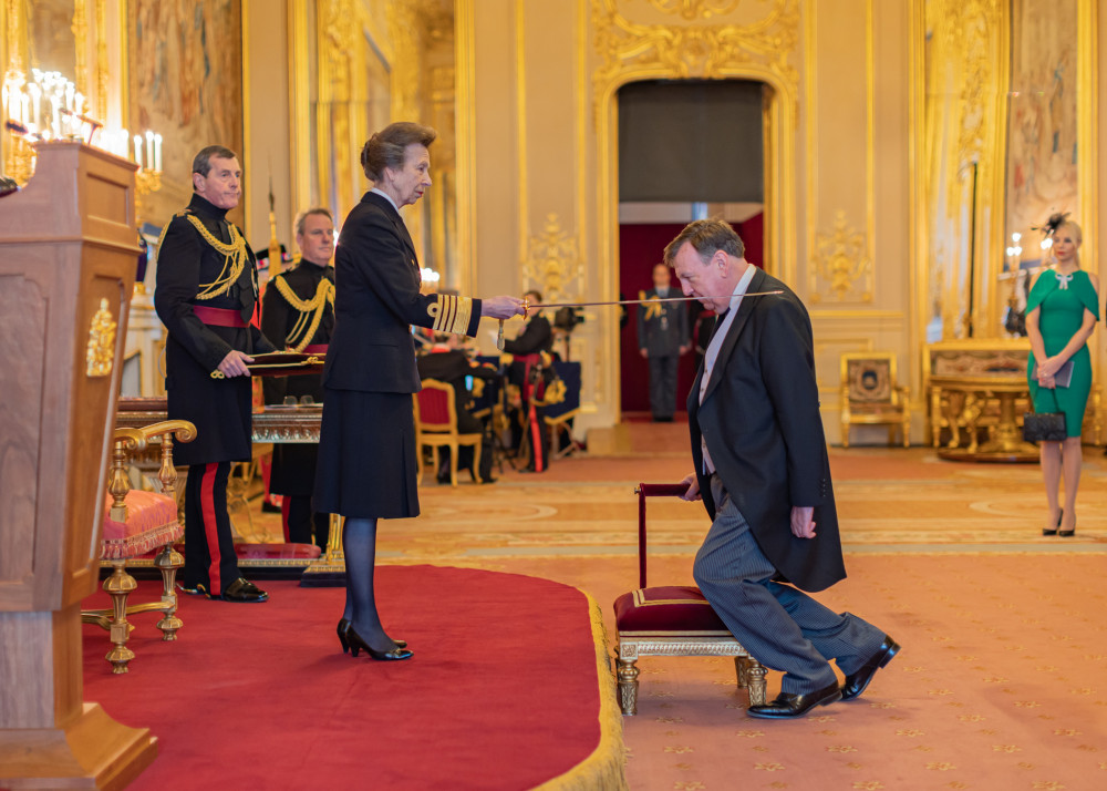 Sir John Whittingdale told Nub News he was very proud to have been presented with the honour. (Photo: John Whittingdale)