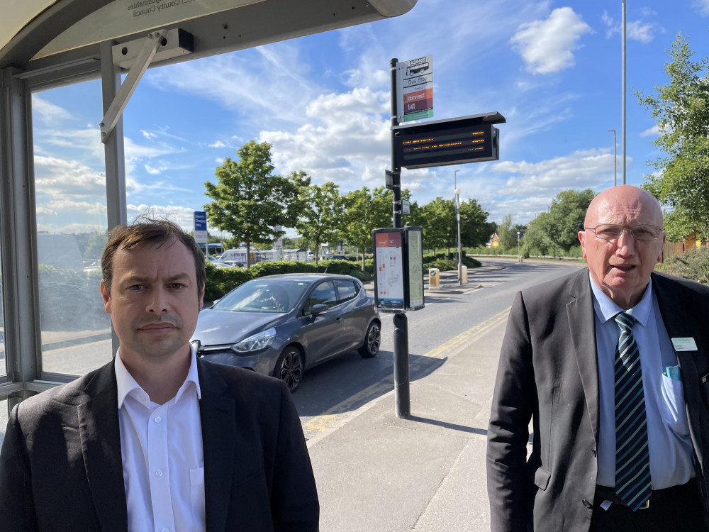 Ashfield Independent Councillors (pictured) are keen for proposed cuts to the Hucknall Connect bus service to be overturned. Photo courtesy of Ashfield Independents. 