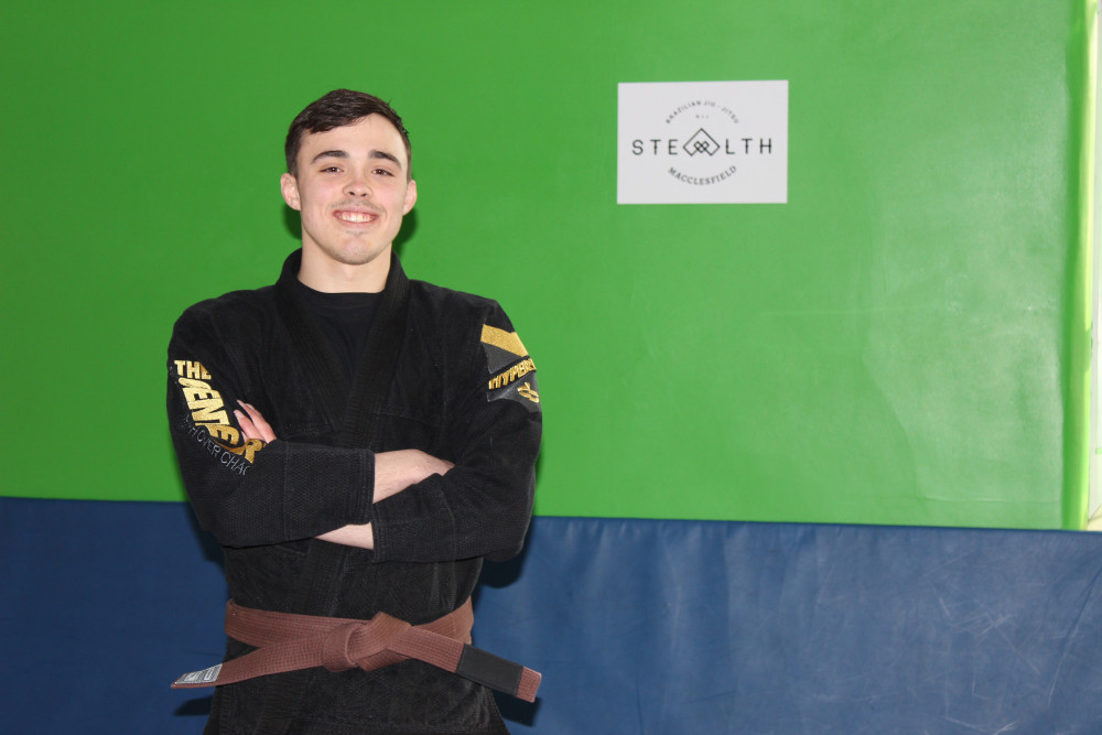 Bollington resident George Stephens is teaching jiu-jitsu in Adelphi Mill with his new company Stealth BJJ Macclesfield. (Image - Alexander Greensmith / Macclesfield Nub News) 