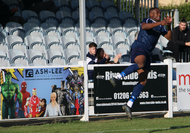 Jose Santa De La Paz celebrating another goal (Picture Nub News)