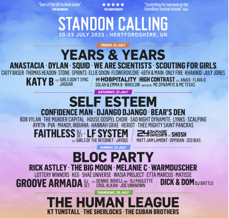 2023 Theme - Standon Calling