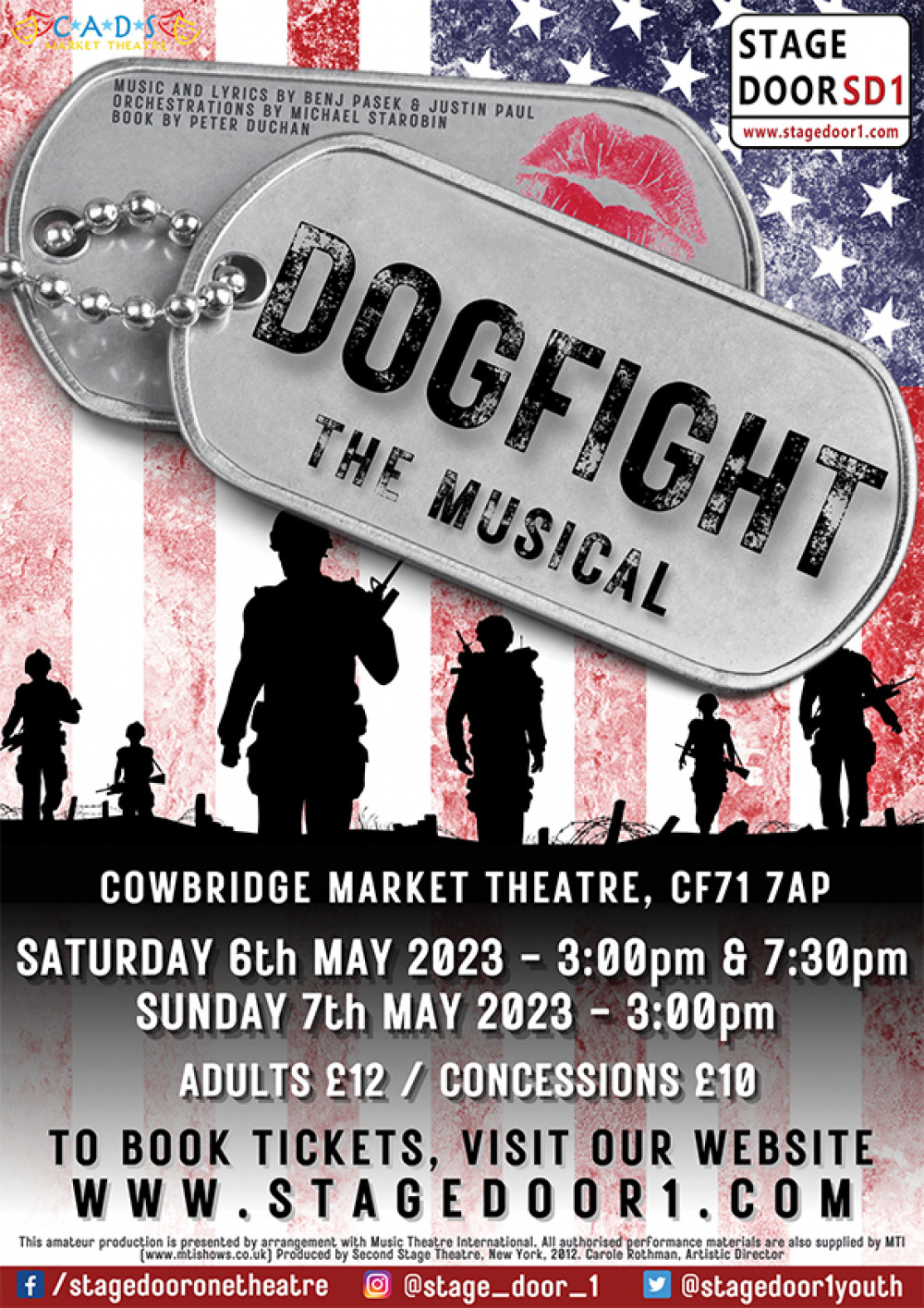 Dogfight at the Cowbridge Market Theatre