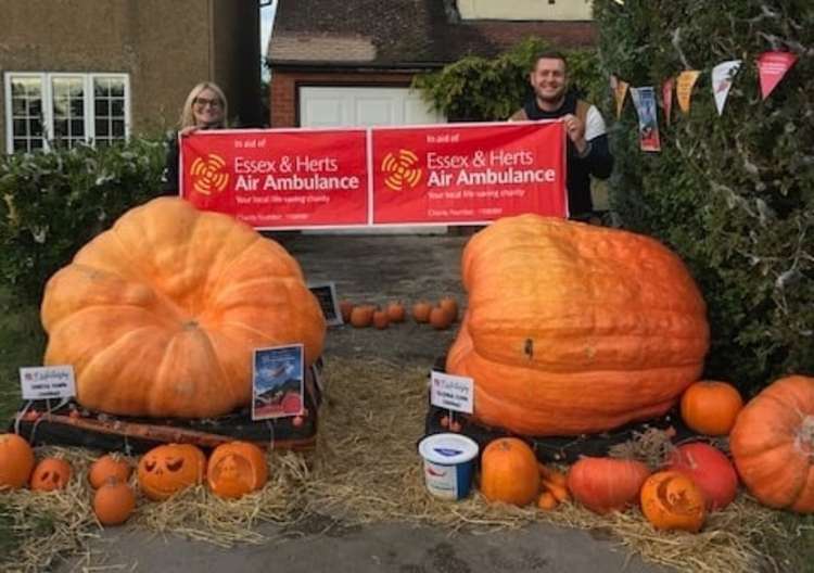 Scroll to view photos of Ben's impressive pumpkin display (Photo: Ben White)