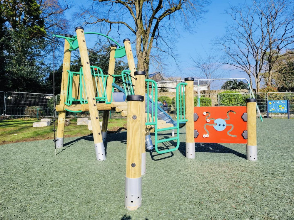 The new-look playground at Collett Park will be opening soon 