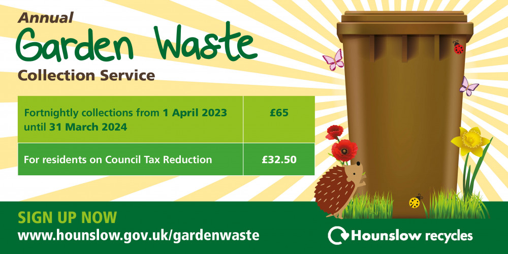 Hounslow Council open applications for garden waste collections Local