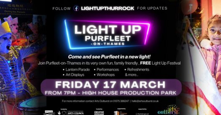 Purfleet will be lit up