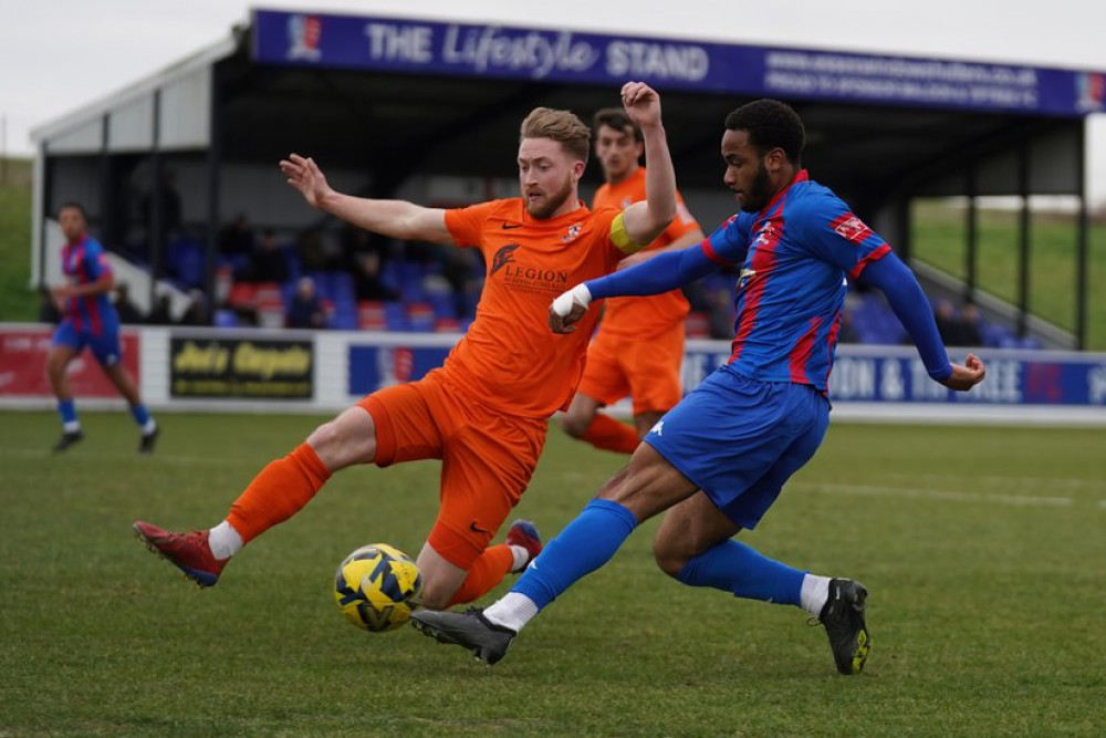 The referee’s whistle brought a disappointing afternoon to an end, with the Jammers still 10 points clear of the bottom four. (Photo: Roy Warner)