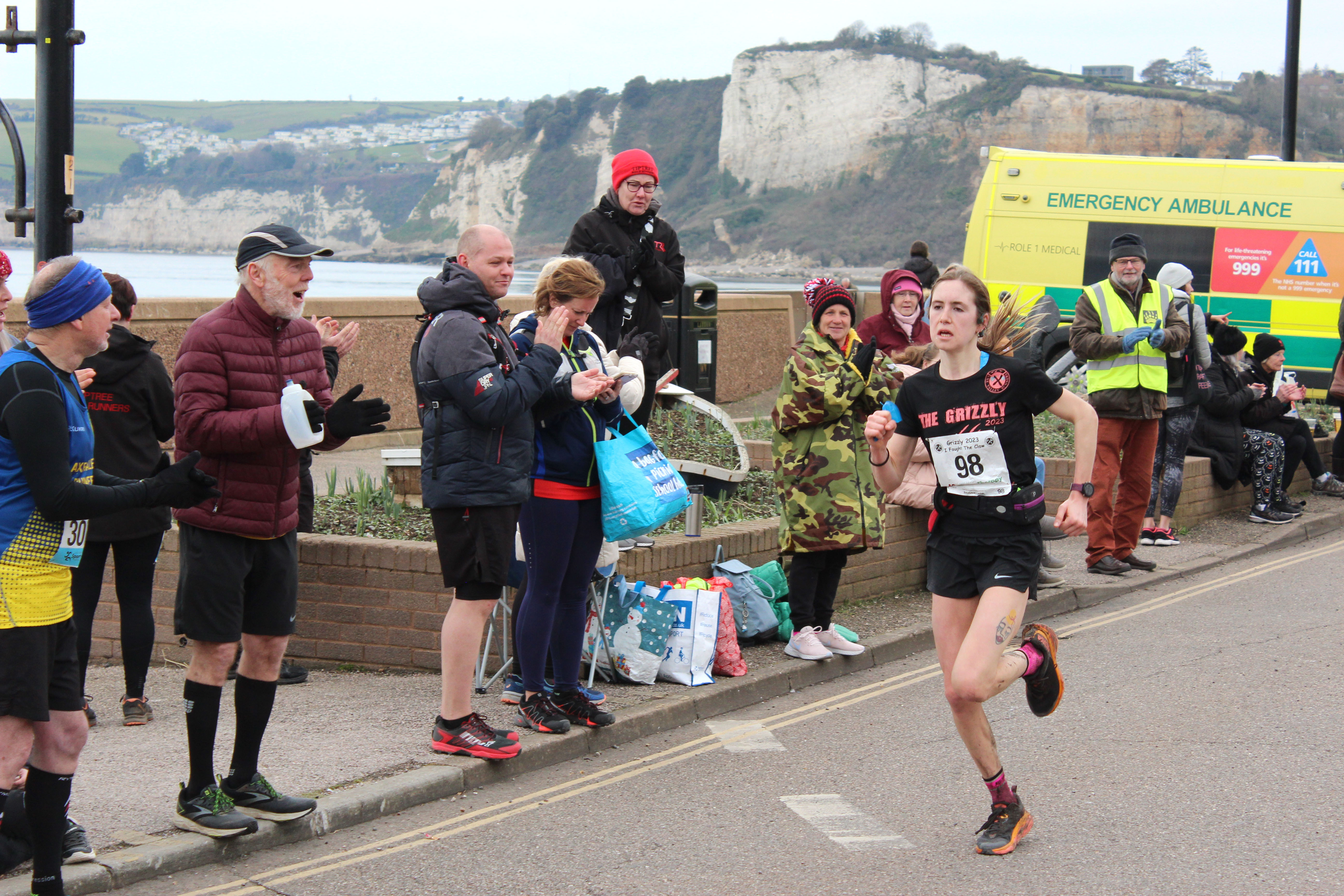 Milly Smith of Norfolk Gazelles AC was the first-placed female runner