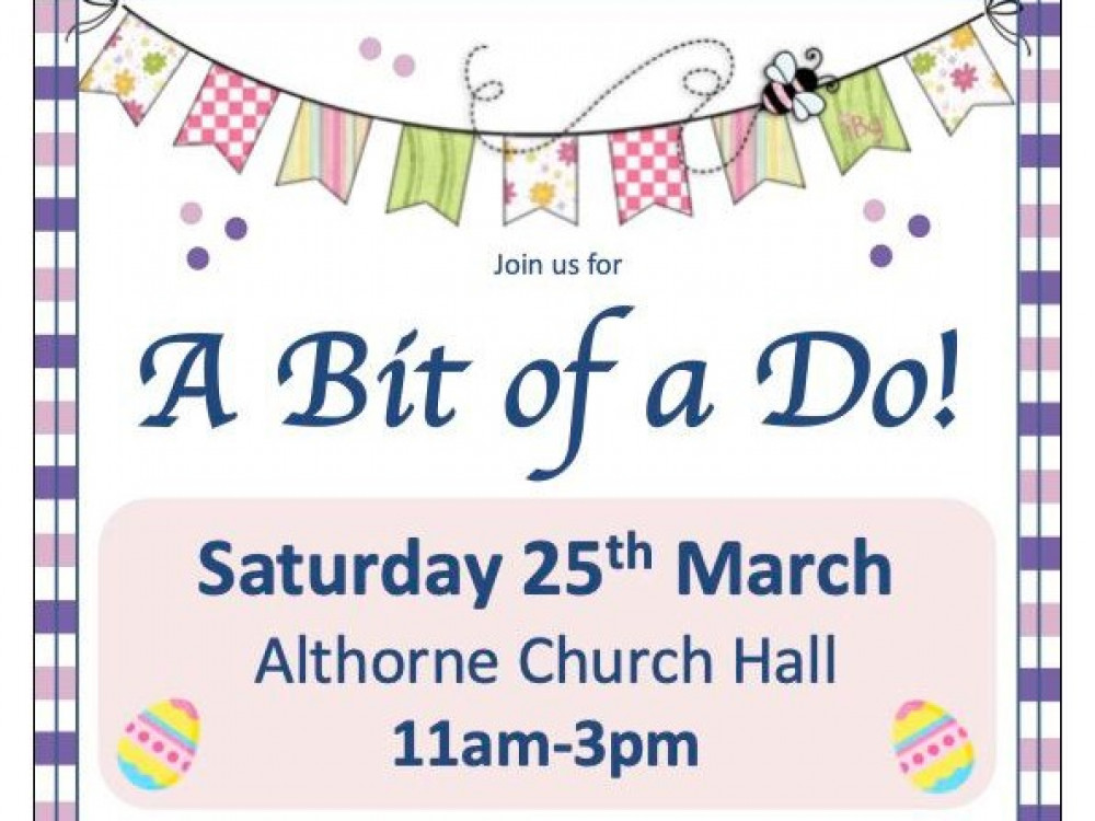 Enjoy activities, Easter gifts, refreshments and more at St Andrew's Church, Althorne, on Saturday 25 March, in aid of two worthy causes.
