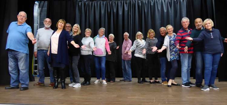 Maldon Promenaders rehearsing for their 39th show