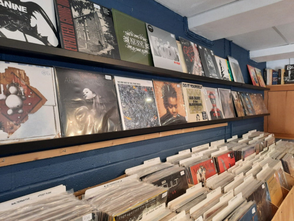 Visitors can also head to Rutland to visit Rocka-Buy Records in Oakham's The Maltings. Image credit: Nub News. 