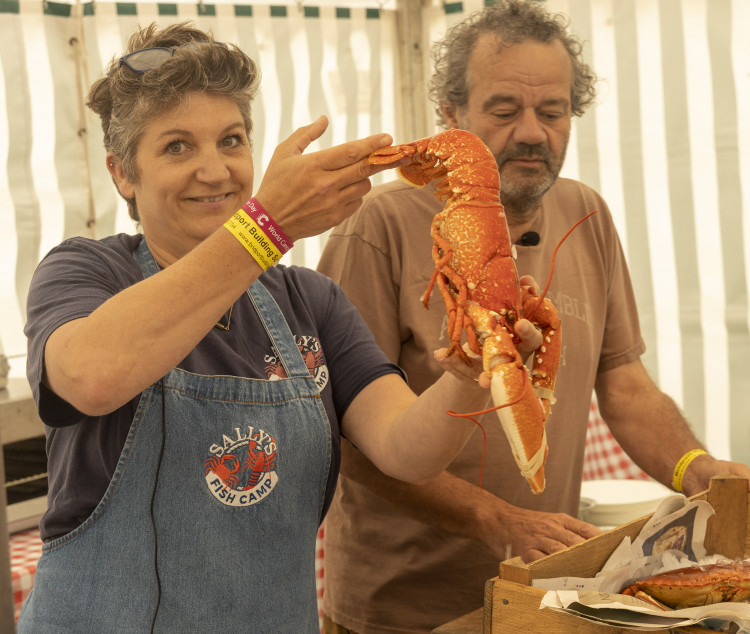 Explore culinary delights in the cookery theatre at Bridport Food Festival