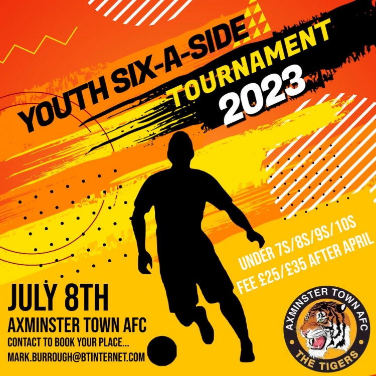 Knock-out tournament for junior six-a-side teams