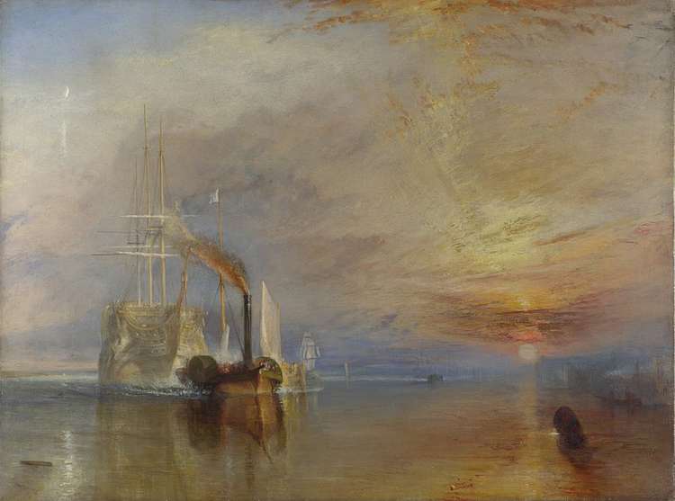 Turner's famous 'Fighting Temeraire'