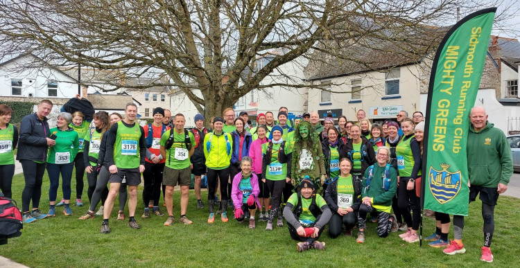 These Mighty Greens 'Fought The Claw' (Sidmouth Running Club)