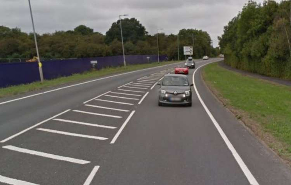 Limebrook Way, Maldon, will be shut between the roundabout near Morrison's and Meeson Meadows (Photo: 2021 Google)