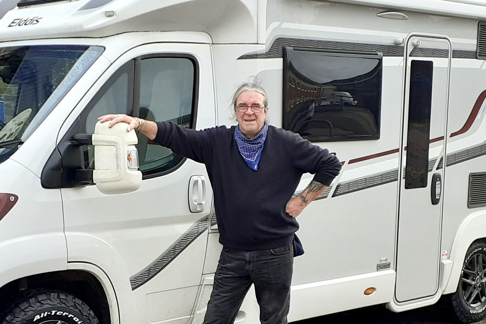 Gary Lewis with motorhome (Gary Lewis)