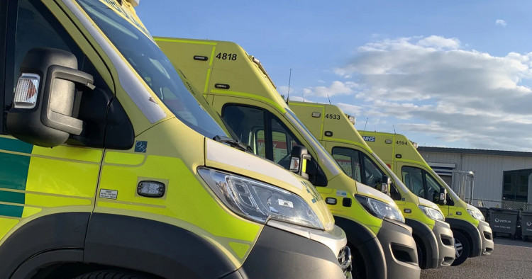 Before Christmas, ambulances were waiting for 940 hours outside of hospitals (West Midlands Ambulance Service).