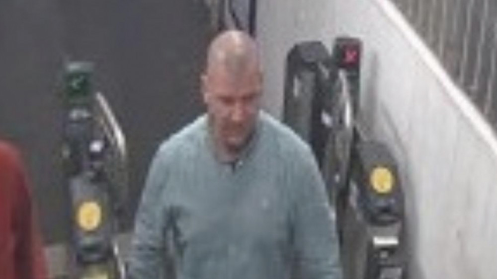 Woman sexually assaulted at Letchworth train station. Do you recognise this man? CREDIT: BTP