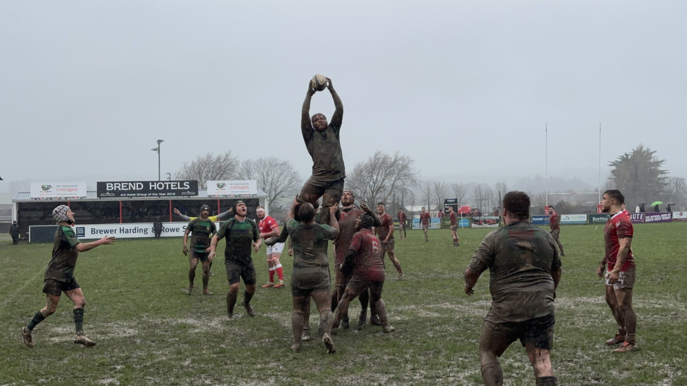 A line-out (Withycombe RFC)