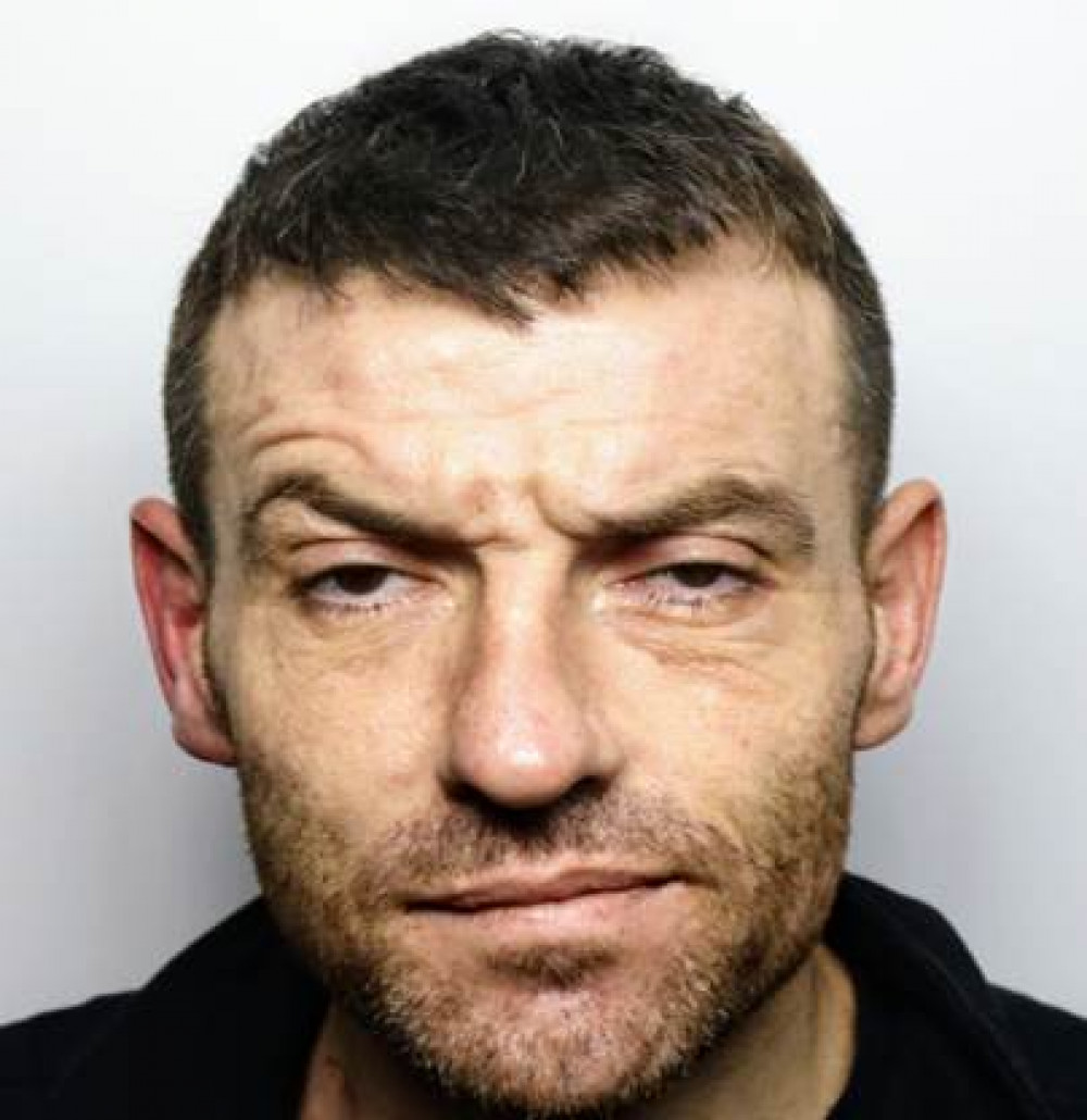Kieron McBarron, 39, currently of Davenport Avenue, Nantwich is wanted for breach of bail conditions (Cheshire Police).