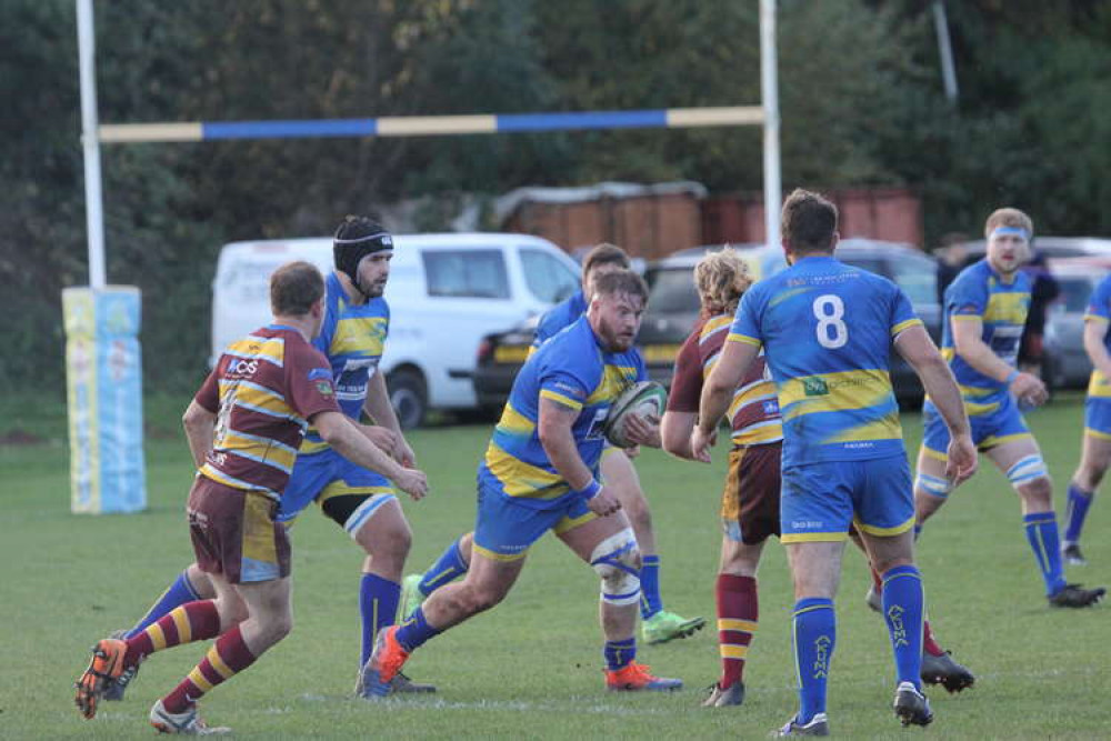 Kenilworth were made to pay for a poor first half performance against Dudley Kingswinford (image via Willie Whitesmith)