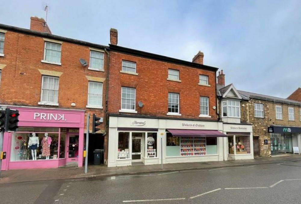 The property is located above Walkers Bookshop. Image credit: Andrew Granger & Co. The property is located above Walkers Bookshop. Image credit: Andrew Granger & Co.
