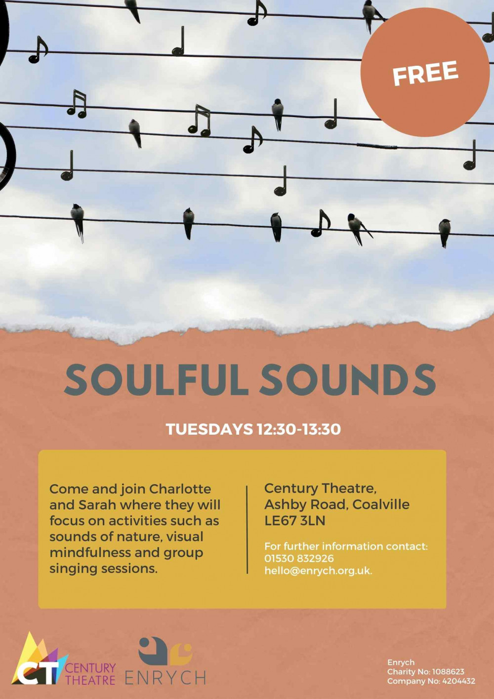 Soulful Sounds at the Century Theatre, Ashby Road, Coalville, Leicestershire