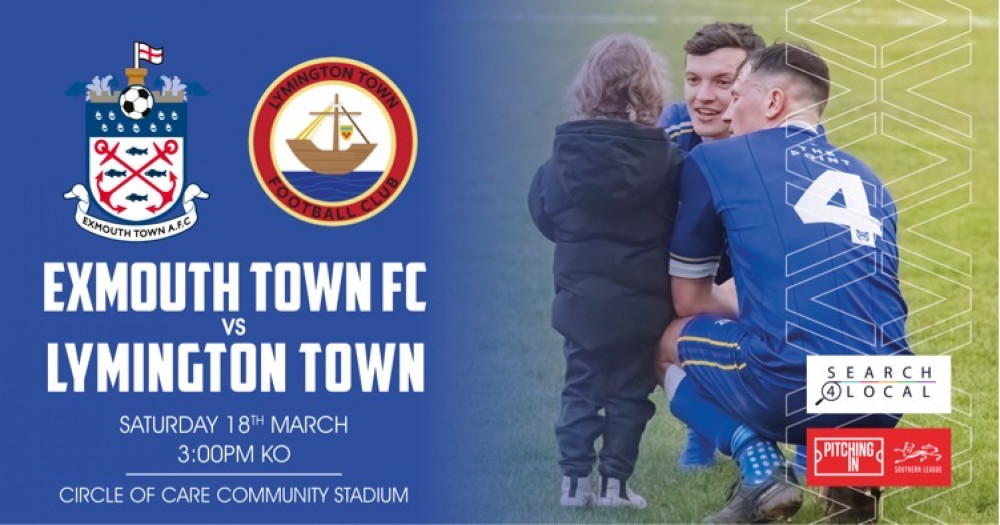 Exmouth Town FC will take on Lymington Town (Exmouth Town FC)