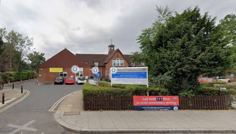 Teddington Memorial will be among the area's hospitals affected by strikes from junior doctors this week (Credit: Google Maps)