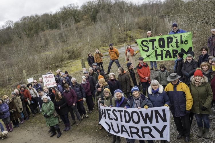 The demonstration March 11