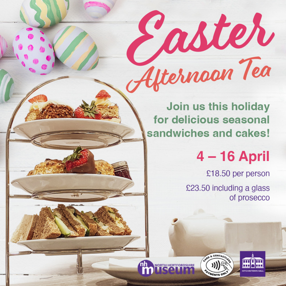 Easter Afternoon Teas at North Herts Museum