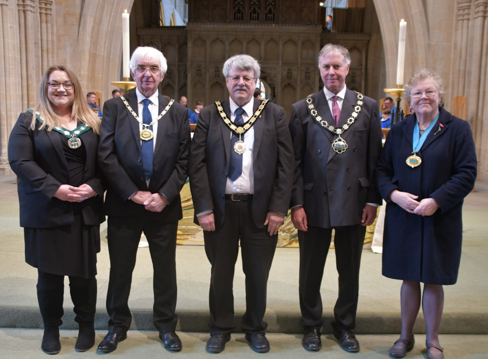 ive Chairs (L-R): Cllr Sprawson-White, Cllr Bradford, Cllr Best, Cllr Maxwell and Cllr Prior-Sankey